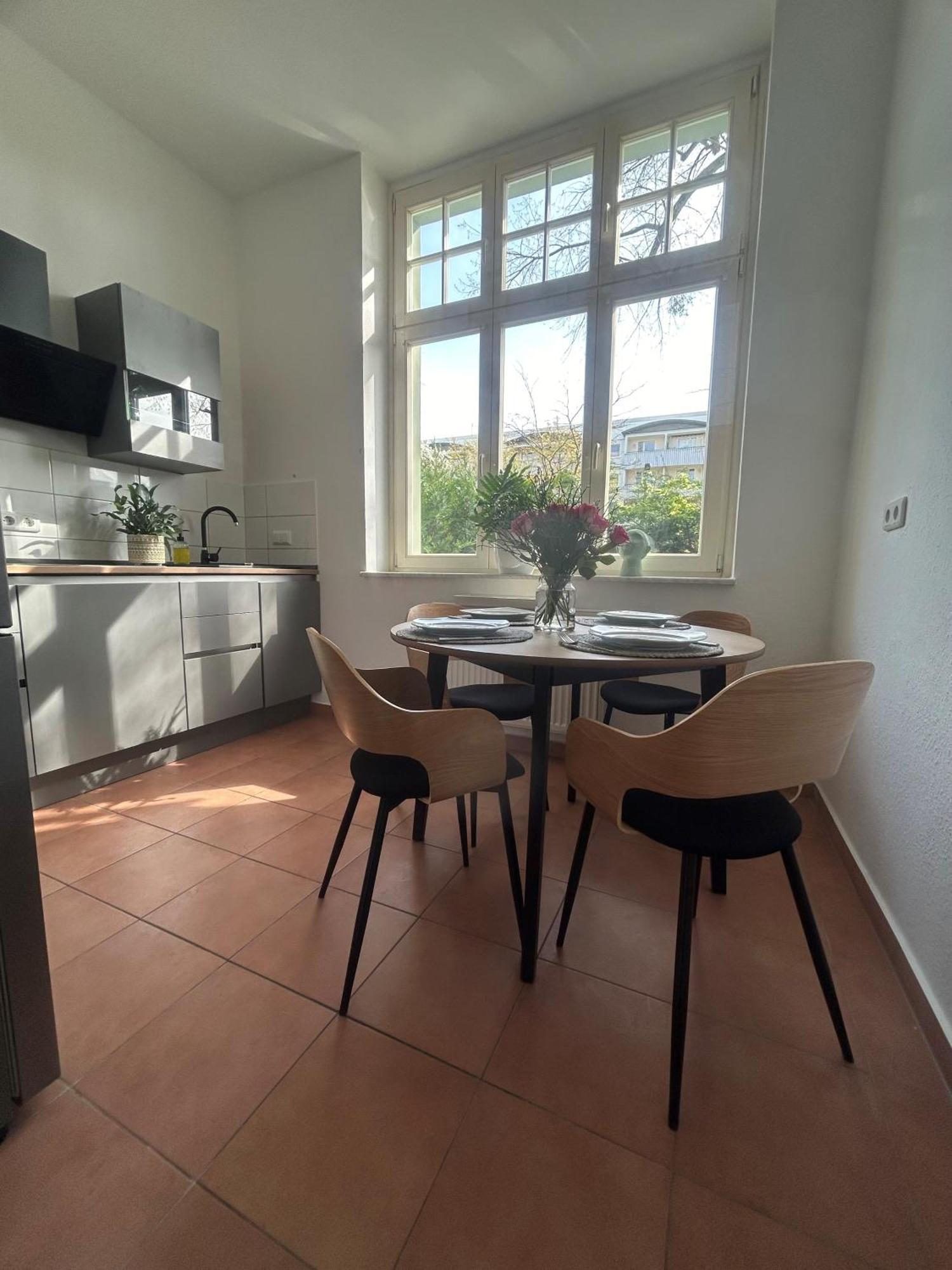 Mintara Komfort Apartment Mit Grill -Terrasse, Sky Und Parkplatz Magdeburk Exteriér fotografie
