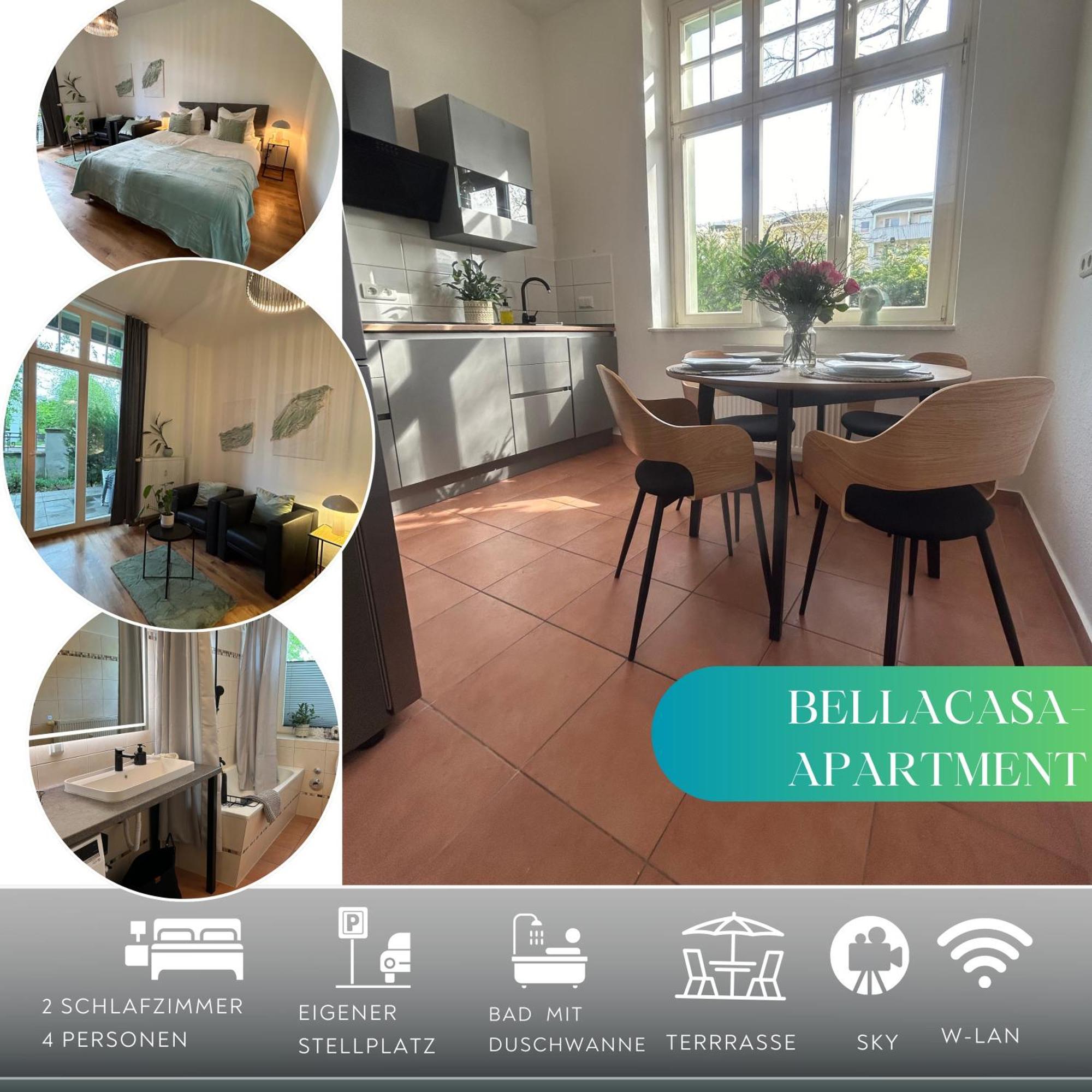 Mintara Komfort Apartment Mit Grill -Terrasse, Sky Und Parkplatz Magdeburk Exteriér fotografie